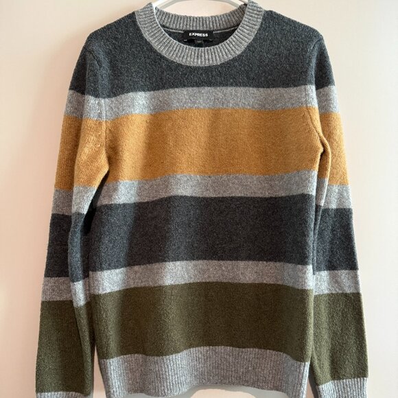 Express Striped Sweater Size Small - Picture 1 of 6